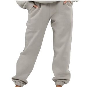 NWT COMFRT Travel Essentials Stone Sweatpants Size Extra Small